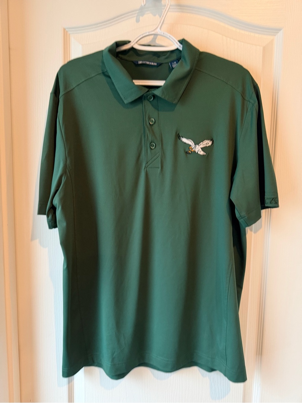 Philadelphia Eagles Cutter & Buck Men’s Large Performance Polo Green